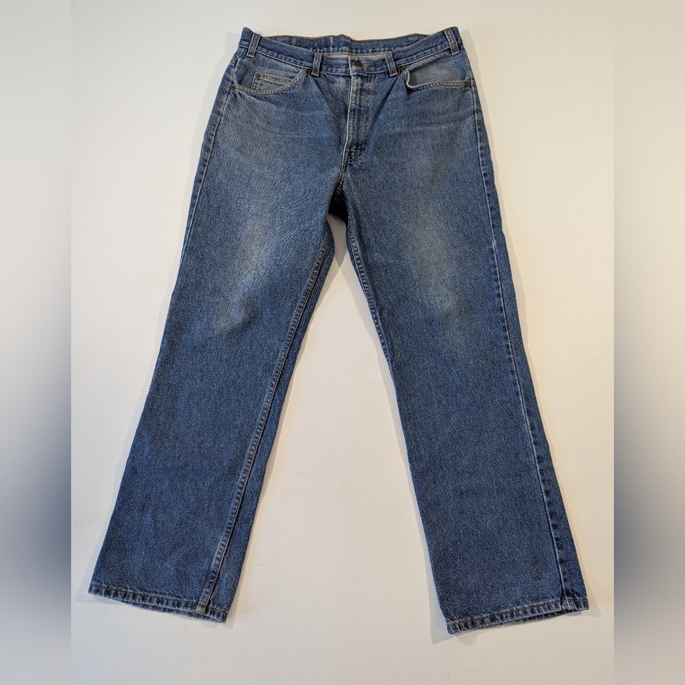 Vintage Levi's Orange Tab Jeans Made in Canada 36 x 30 High Rise Straight